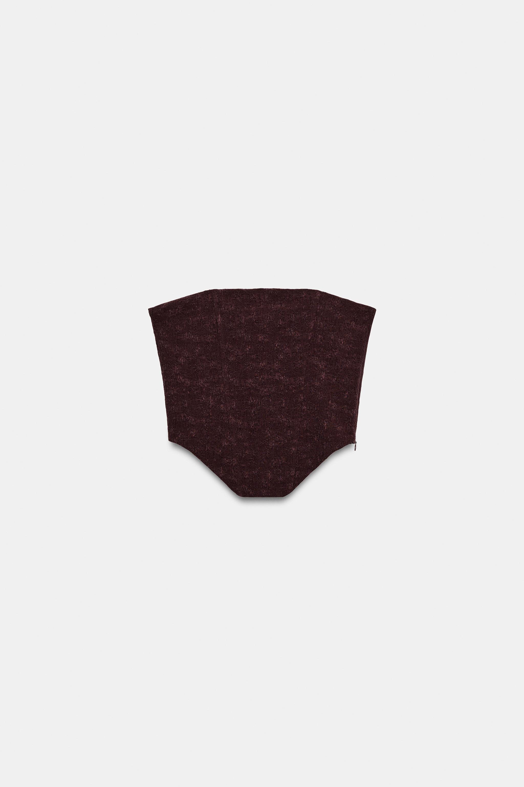 TOP CORSET TEXTURÉ